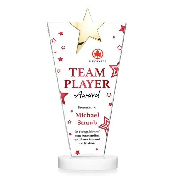 Mantella Gold Star VividPrint™ Award - White... from ASI 84592 St Regis Group / St Regis