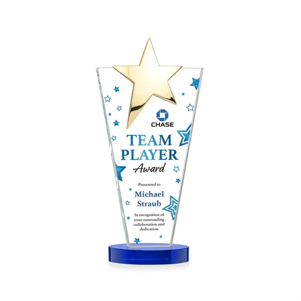 Mantella Gold Star VividPrint™ Award - Blue... from ASI 84592 St Regis Group / St Regis