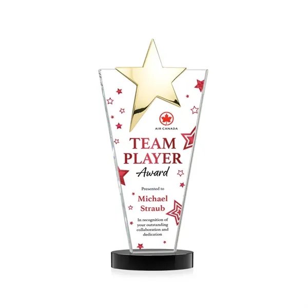 Mantella Gold Star VividPrint™ Award - Black... from ASI 84592 St Regis Group / St Regis