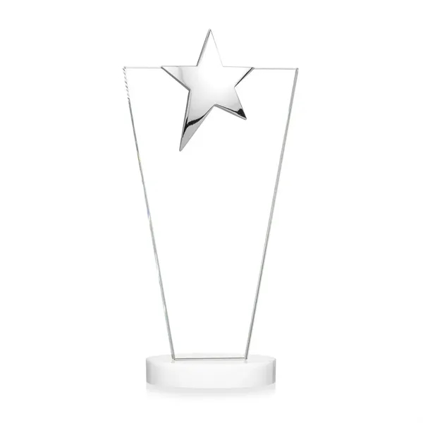 Mantella Chrome Star VividPrint™ Award - White... from ASI 84592 St Regis Group / St Regis