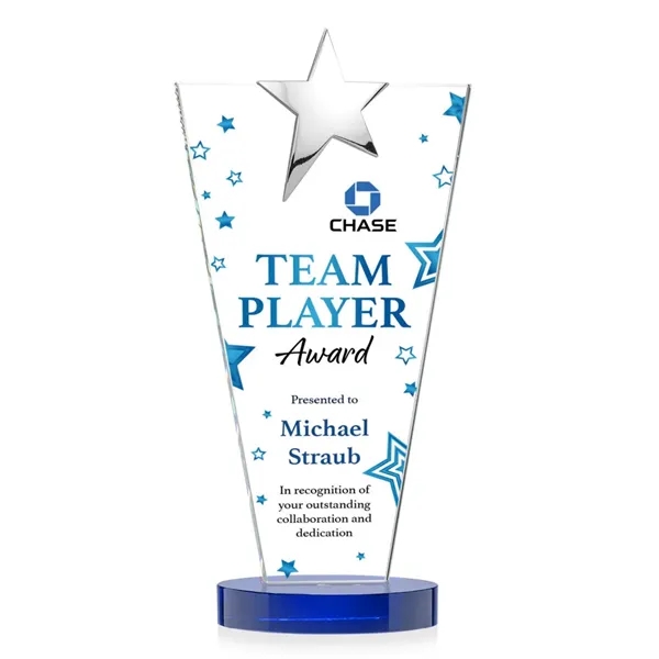 Mantella Chrome Star VividPrint™ Award - Bue... from ASI 84592 St Regis Group / St Regis