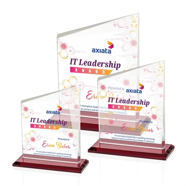 Bellamy VividPrint™ Award - Red... from ASI 84592 St Regis Group / St Regis