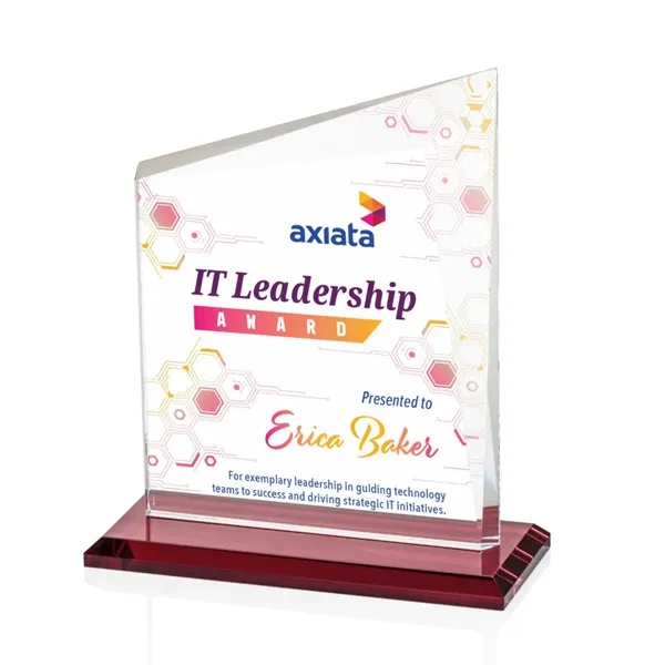 Bellamy VividPrint™ Award - Red... from ASI 84592 St Regis Group / St Regis