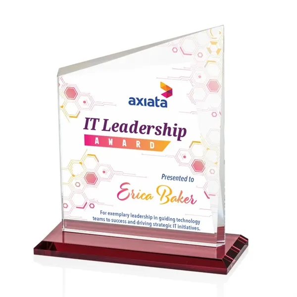 Bellamy VividPrint™ Award - Red... from ASI 84592 St Regis Group / St Regis