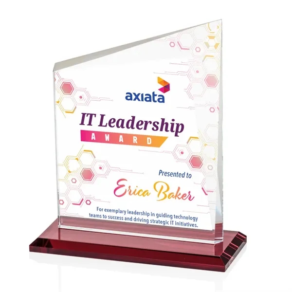 Bellamy VividPrint™ Award - Red... from ASI 84592 St Regis Group / St Regis