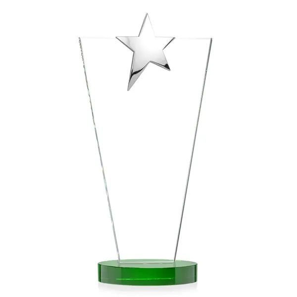 Mantella Chrome Star VividPrint™ Award - Green... from ASI 84592 St Regis Group / St Regis