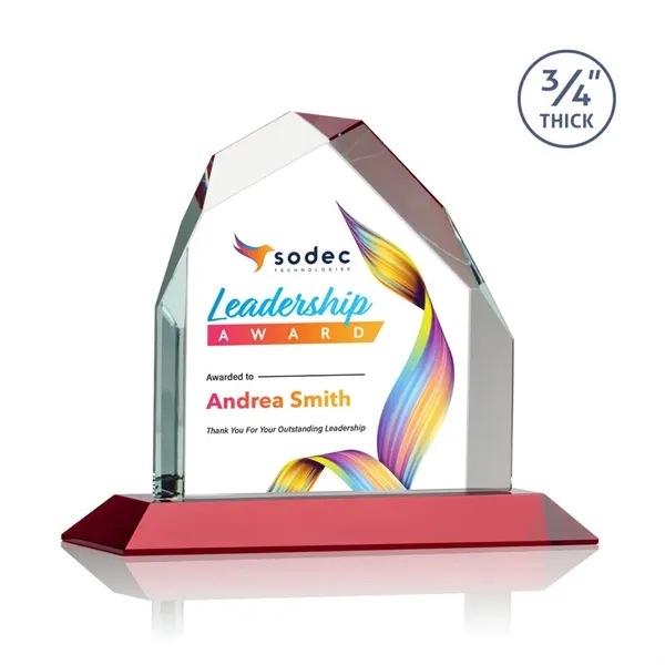 Austere Peak VividPrint™ Award - Red... from ASI 84592 St Regis Group / St Regis