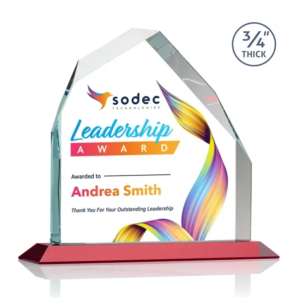 Austere Peak VividPrint™ Award - Red... from ASI 84592 St Regis Group / St Regis