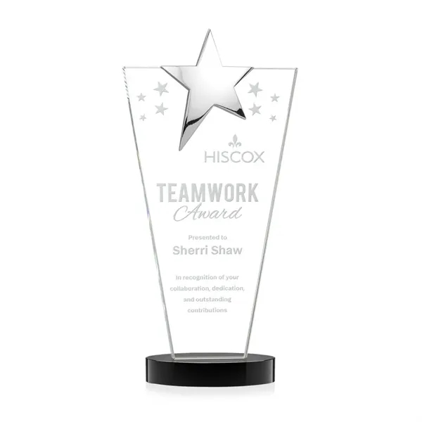 Mantella Chrome Star Award - Black... from ASI 84592 St Regis Group / St Regis