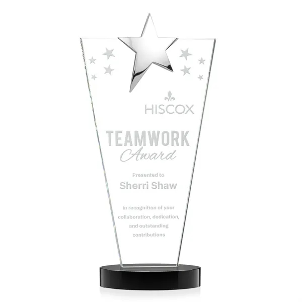 Mantella Chrome Star Award - Black... from ASI 84592 St Regis Group / St Regis