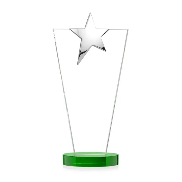 Mantella Chrome Star Award - Green... from ASI 84592 St Regis Group / St Regis