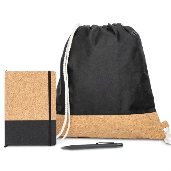 Cousteau Journal Gift Set w/Pen & Drawstring Tote... from ASI 84592 St Regis Group
