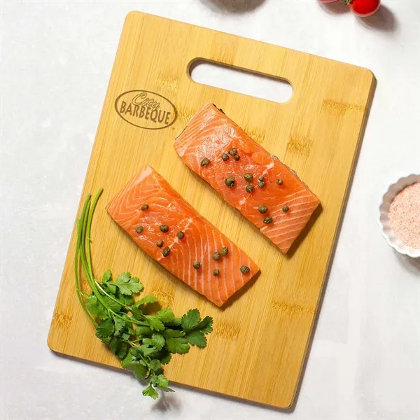 13" Bamboo Cutting Board with Handle... from ASI 91565 Totally Bamboo