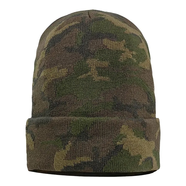 Sportsman - 12" Solid Knit Beanie... from ASI 30208 A P Specialties / AP Specialties