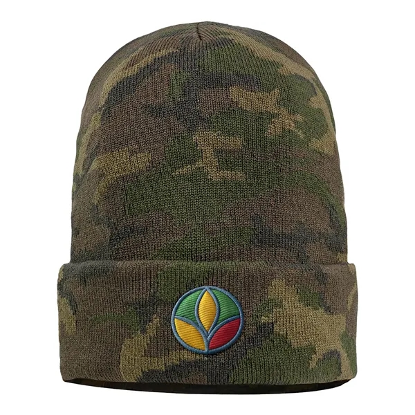 Sportsman - 12" Solid Knit Beanie... from ASI 30208 A P Specialties / AP Specialties