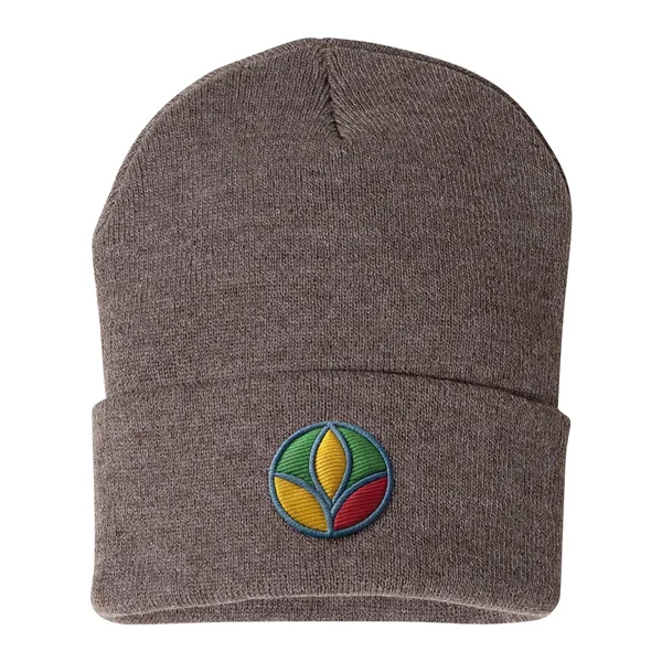 Sportsman - 12" Solid Knit Beanie... from ASI 30208 A P Specialties / AP Specialties