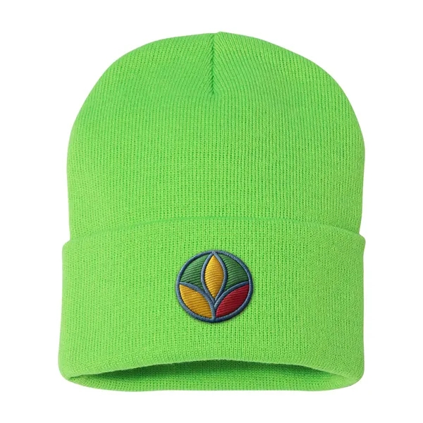 Sportsman - 12" Solid Knit Beanie... from ASI 30208 A P Specialties / AP Specialties