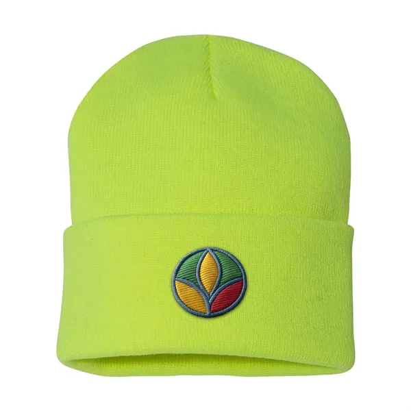 Sportsman - 12" Solid Knit Beanie... from ASI 30208 A P Specialties / AP Specialties