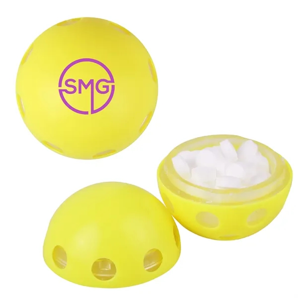 Peppermint breath mints in a pickleball-shaped container.... from ASI 61966 HPG / Mixie