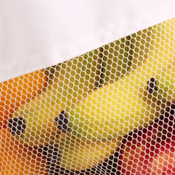 Reusable drawstring mesh produce bag with a webbed handle.... from ASI 61966 HPG / Beacon Promotions