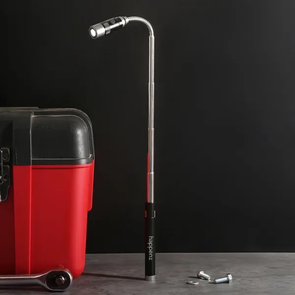 Rechargeable telescopic work light with magnetic end and barrel.... from ASI 61966 HPG / Beacon Promotions