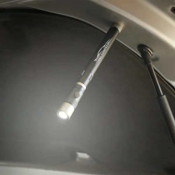 Rechargeable telescopic work light with magnetic end and barrel.... from ASI 61966 HPG / Beacon Promotions