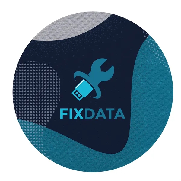 Round coaster made from recycled materials with a full color imprint.... from ASI 61966 HPG / Beacon Promotions