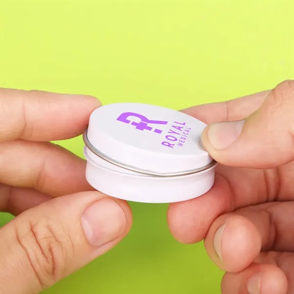 Press-to-open mint tin with indentation on the lid.... from ASI 61966 HPG / Mixie