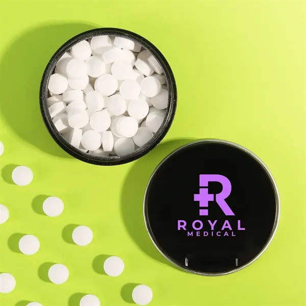 Press-to-open mint tin with indentation on the lid.... from ASI 61966 HPG / Mixie