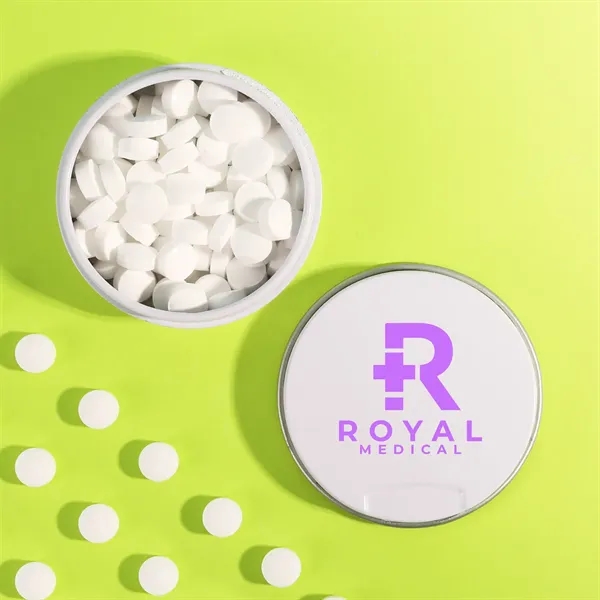 Press-to-open mint tin with indentation on the lid.... from ASI 61966 HPG / Mixie