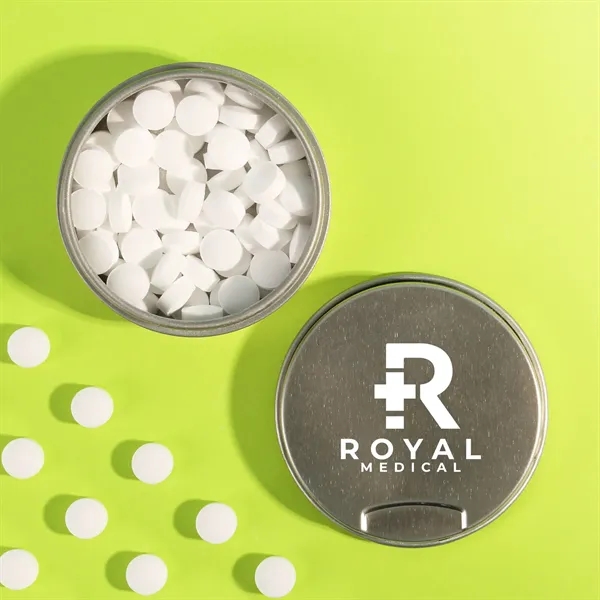 Press-to-open mint tin with indentation on the lid.... from ASI 61966 HPG / Mixie