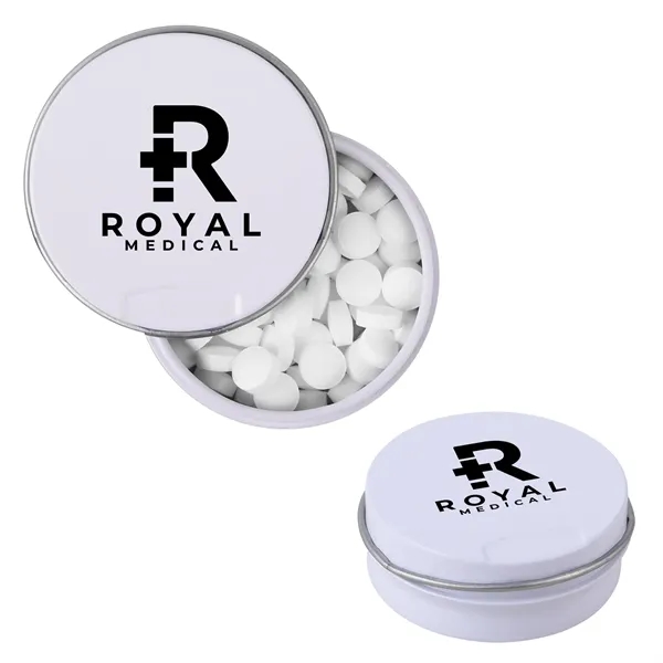 Press-to-open mint tin with indentation on the lid.... from ASI 61966 HPG / Mixie