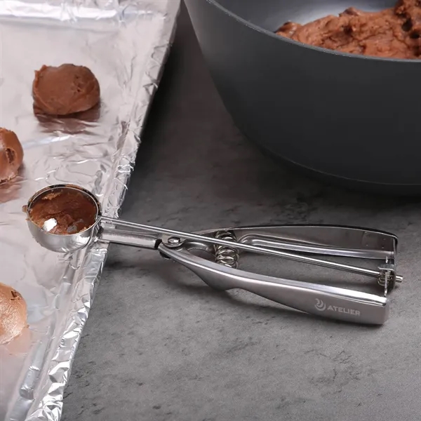 Stainless steel kitchen food baller portion scoop.... from ASI 61966 HPG / Beacon Promotions