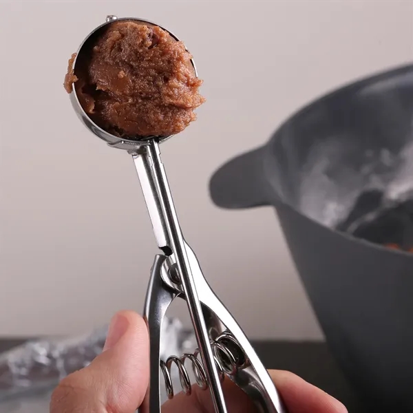 Stainless steel kitchen food baller portion scoop.... from ASI 61966 HPG / Beacon Promotions