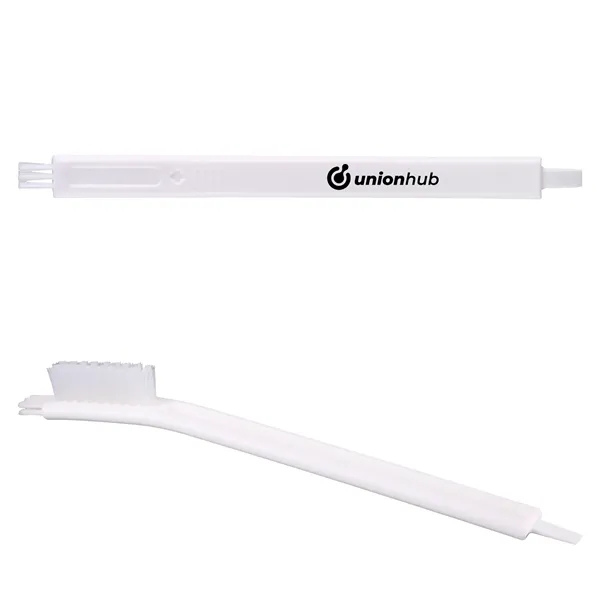 Versatile dual-sided cleaning brush.... from ASI 61966 HPG / Beacon Promotions