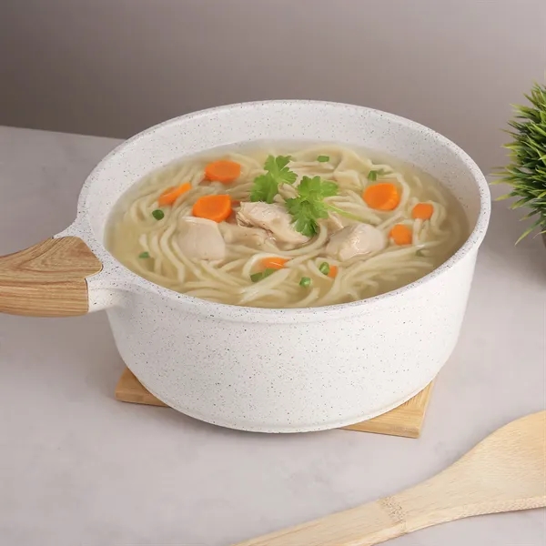 Bamboo kitchen trivet that doubles as a phone holder.... from ASI 61966 HPG / Beacon Promotions