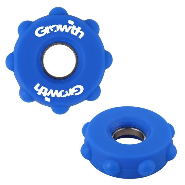 Gear-shaped finger fidget spinner with poppable silicone bubbles.... from ASI 61966 HPG / Mixie