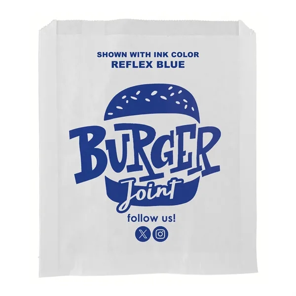 7" x 8" grease resistant white paper sandwich bags with one... from ASI 45795 Colorguppy Printing