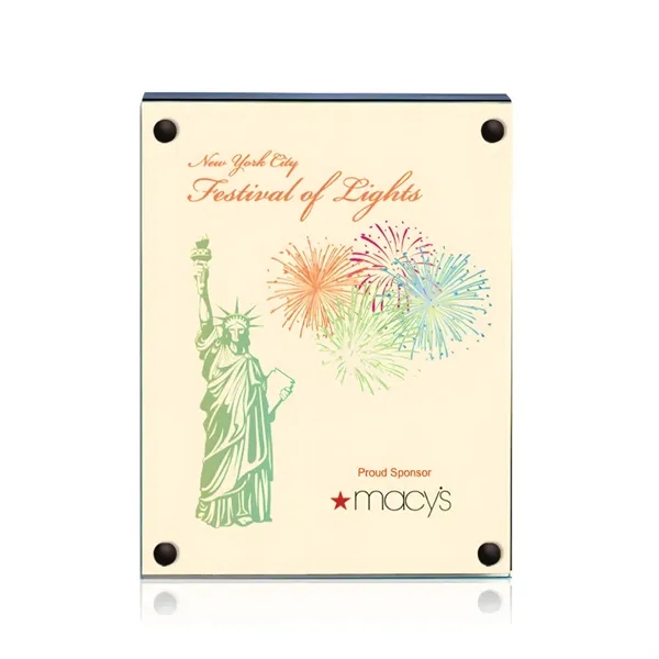 The 5" X 7" Komatex Kingston plaque is made from 3/16"... from ASI 84592 St Regis Group / Prestige Glass