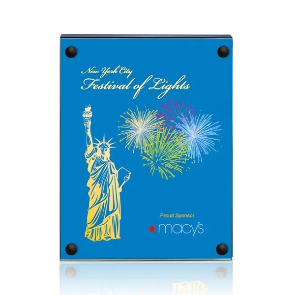 The Kingston plaque is made from 3/16" jade glass with a... from ASI 84592 St Regis Group / Prestige Glass