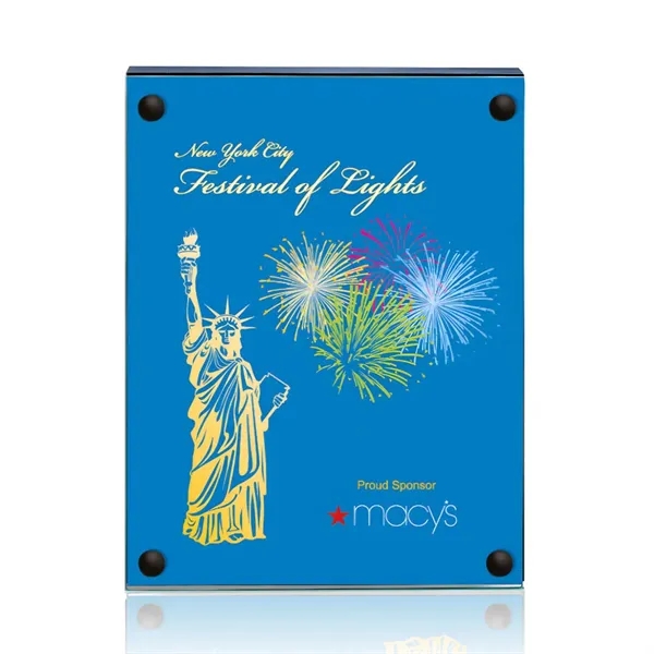 The Kingston plaque is made from 3/16" jade glass with a... from ASI 84592 St Regis Group / Prestige Glass