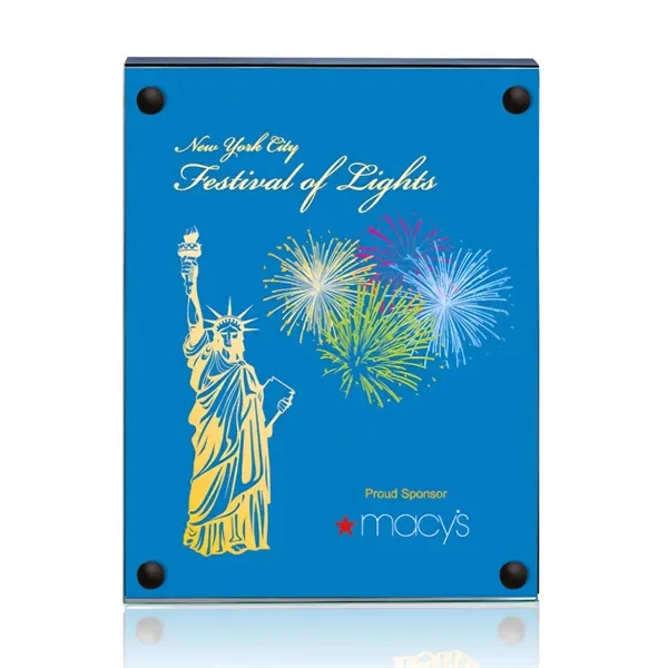 The Kingston plaque is made from 3/16" jade glass with a... from ASI 84592 St Regis Group / Prestige Glass