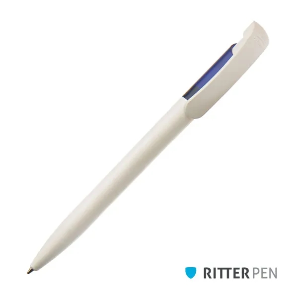 Plastic click-action ballpoint pen. Barrel and clip are made of bio-based... from ASI 84592 St Regis Group