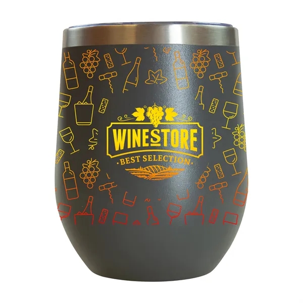 Sipper Wine Tumbler - 12 oz.... from ASI 40480 Koozie Group
