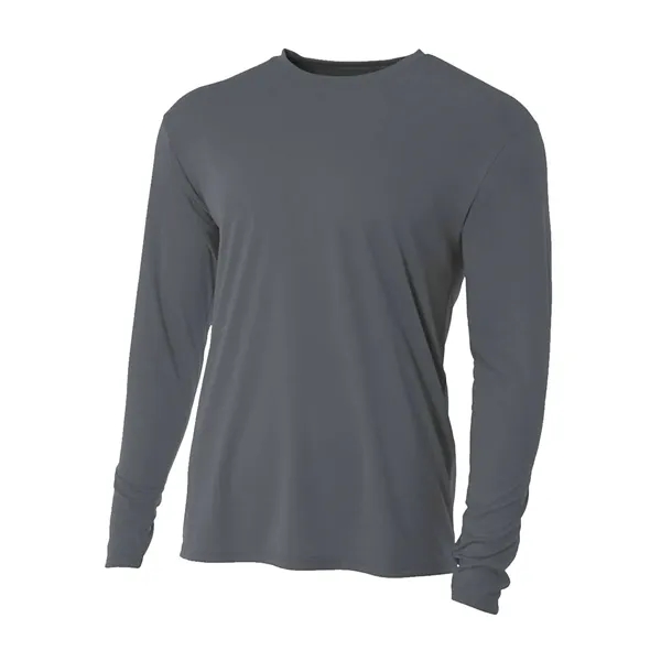 A4 Cooling Performance Long Sleeve T-Shirt... from ASI 84358 S&S Activewear