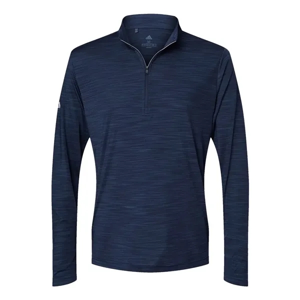 Adidas Lightweight Quarter-Zip Melange Pullover... from ASI 84358 S&S Activewear