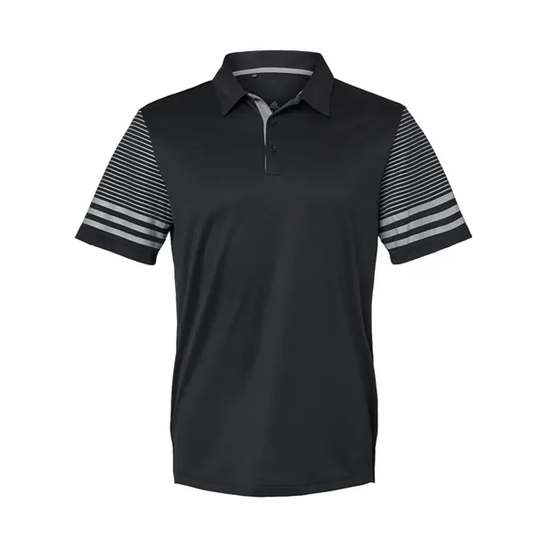 Adidas Striped Sleeve Sport Shirt... from ASI 84358 S&S Activewear