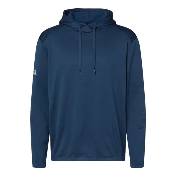 Adidas Textured Mixed Media Hooded Sweatshirt... from ASI 84358 S&S Activewear