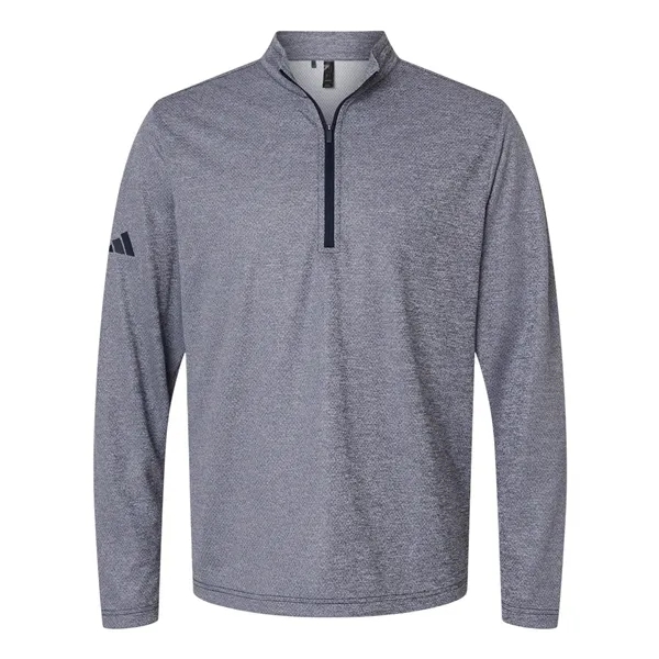 Adidas Space Dyed Quarter-Zip Pullover... from ASI 84358 S&S Activewear
