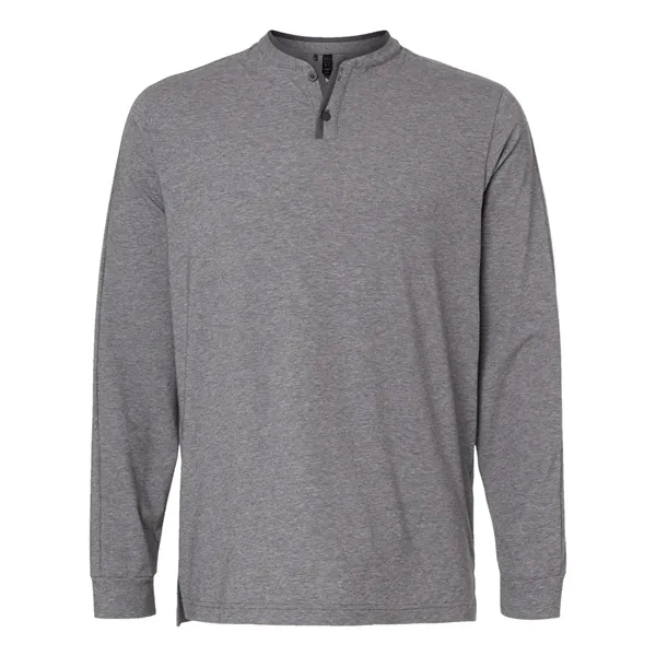 Adidas Henley Long Sleeve Tee... from ASI 84358 S&S Activewear